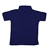 Authentic Galaxy Uniform Baby Boys Short Sleeve Pique Polo Navy Size 3T