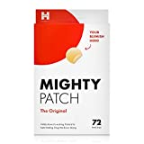 Mighty Patch Original - Hydrocolloid Acne Pimple Patch Spot Treatment (72 count) for Face, Vegan, Cruelty-Free