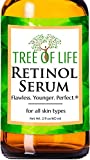 Retinol Serum for Face and Skin, DOUBLE SIZE (2oz) Anti Aging Serum, Clinical Strength