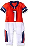 FAST ASLEEP NCAA Illinois Illini Boys Infant Football Uniform Pajamas, 6-9 Months, Orange/Navy