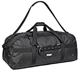 Fitdom Heavy Duty Extra Large Sports Gym Equipment Travel Duffel Bag W/ Adjustable Shoulder & Compression Straps. Perfect for Team Coaches & Best for Soccer Baseball Basketball Hockey Football & More