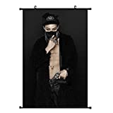 Fanstown G-Dragon GD Wall Scroll Cloth Poster with lomo Cards