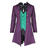 Anime Black Butler Cosplay Costumes Alois Trancy Vampire Uniforms Halloween Carnival Party (M)
