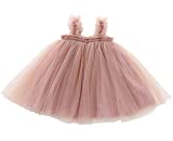 LYXIOF Baby Girls Tutu Dresses Sleeveless Princess Dress Infant Tulle Dress Toddler Sundress Pink 12 Months
