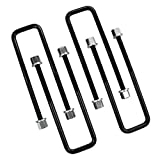 American Automotive UBLT12-388 Square U Bolts 10' Extra Long Certified Oem Material, Set of 4