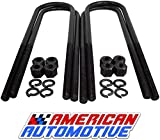 American Automotive 1980-1996 Bronco 2WD/ 4WD 1-2' Rear Lift U Bolts 11' Extra Long OEM Material