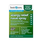 Amazon Basic Care Allergy Relief Nasal Spray, 0.54 Fl Oz (Pack of 1)
