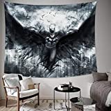 ASFC DC Batman Tapestry Wall Hanging - Blanket Home Decorations for Party Banner Dorm Bedroom Decorative Home Decor - 60'x50' inch