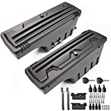 VRracing One Pair Set of Driver & Passenger Side Lockable Toolbox Compatible for Dodge Ram 1500 2500 3500 2002-2018 ABS Truck Bed Storage Box