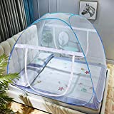 Pop-Up Mosquito Net Tent for Beds Anti Mosquito Bites Folding Design with Net Bottom for Babys Adults Trip (79 x71x59 inch)…