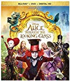 Alice Through the Looking Glass (BD + DVD + Digital HD) [Blu-ray]