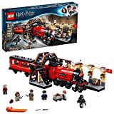 LEGO Harry Potter Hogwarts Express 75955 Toy Train Building Set includes Model Train and Harry Potter Minifigures Hermione Granger and Ron Weasley (801 Pieces)
